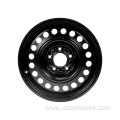 black rim winter snow wheel 16x6.5 steel